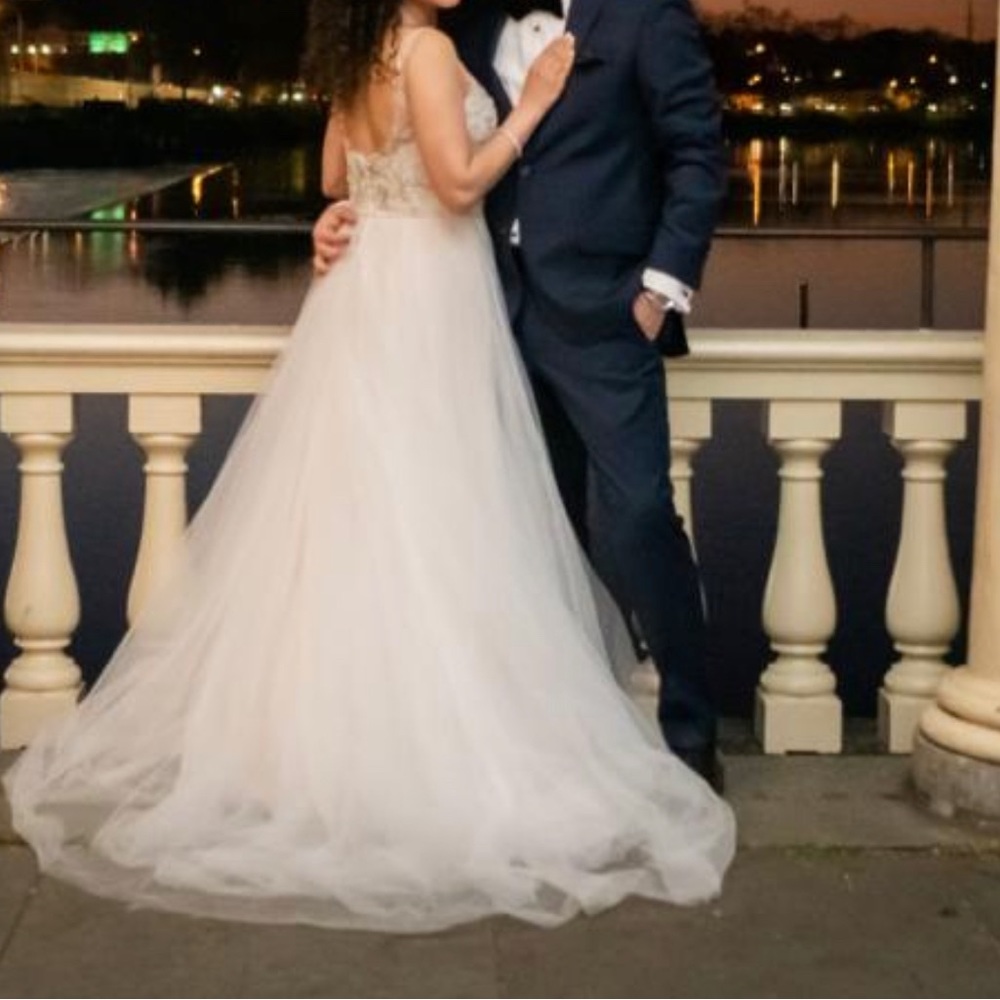 Beautiful summer wedding dress